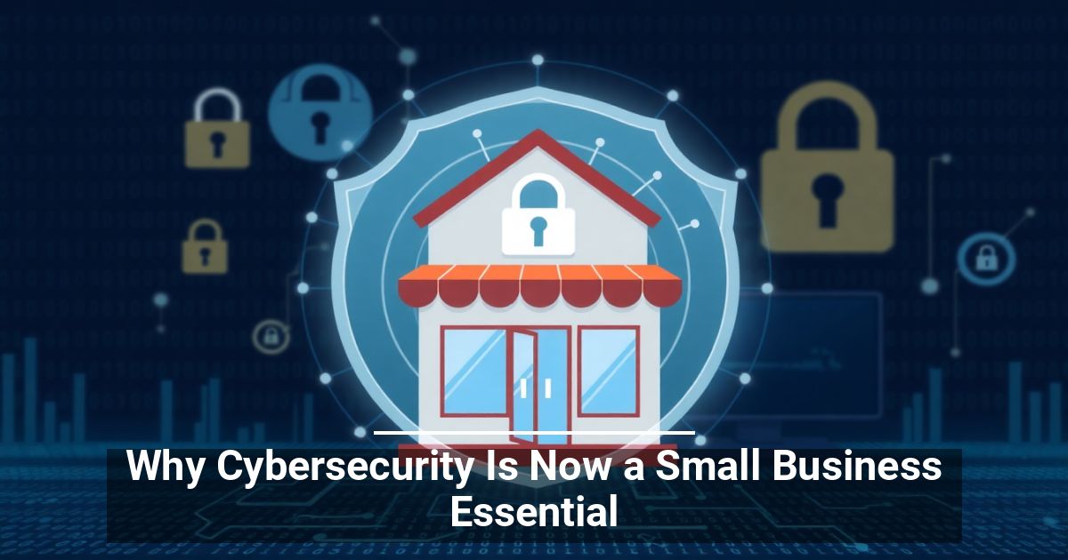 Why Cybersecurity Is Now a Small Business Essential